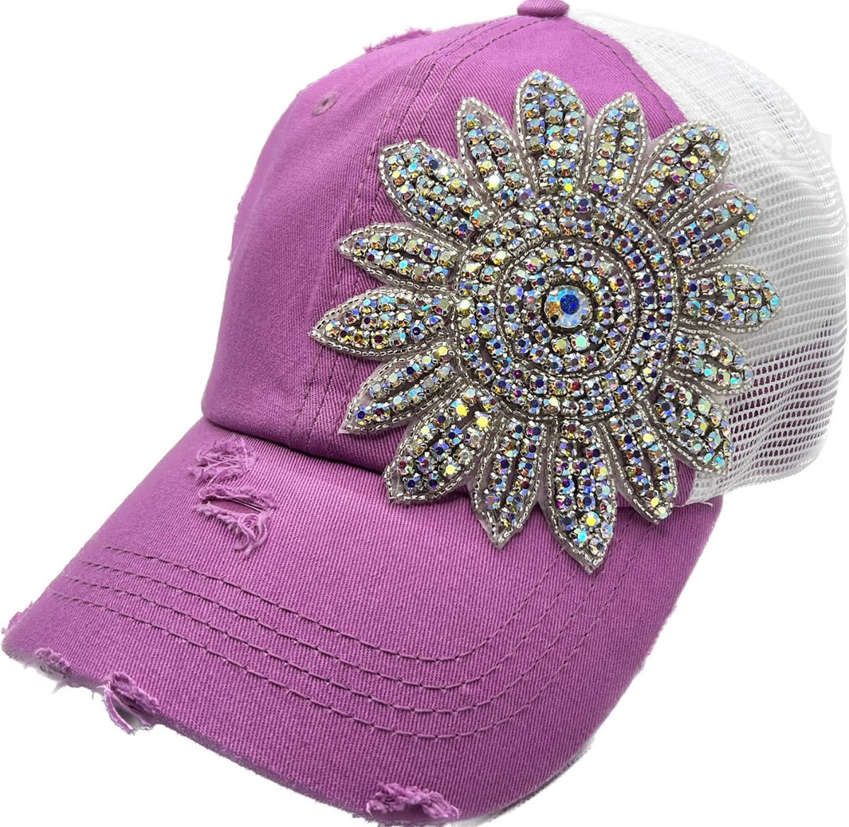 Rainbow Flower Baseball Cap VEGA キャップ - 帽子