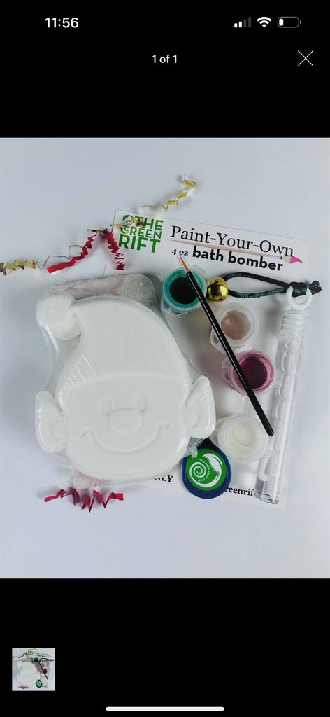 Paint-Your-Own Bath Bomb
