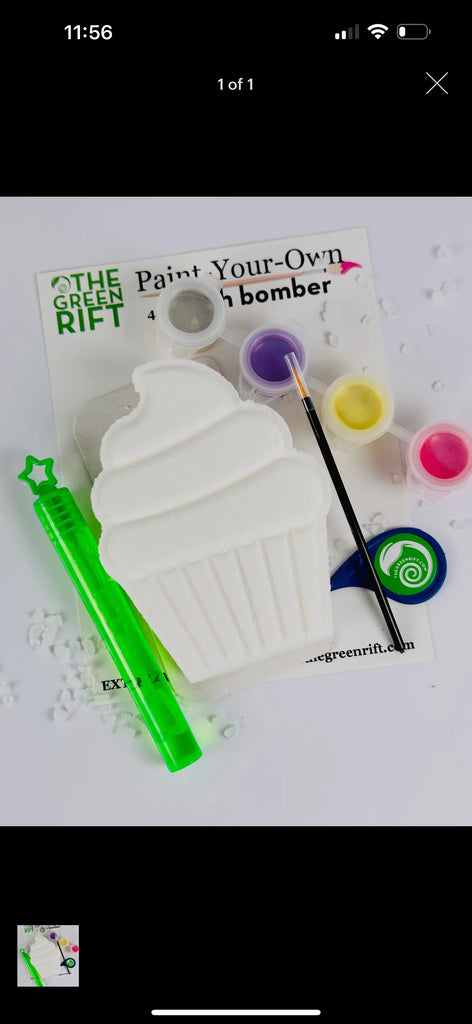Paint-Your-Own Bath Bomb