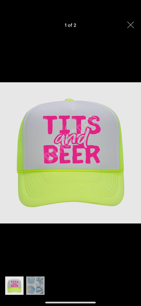 Tits and Beer Hat