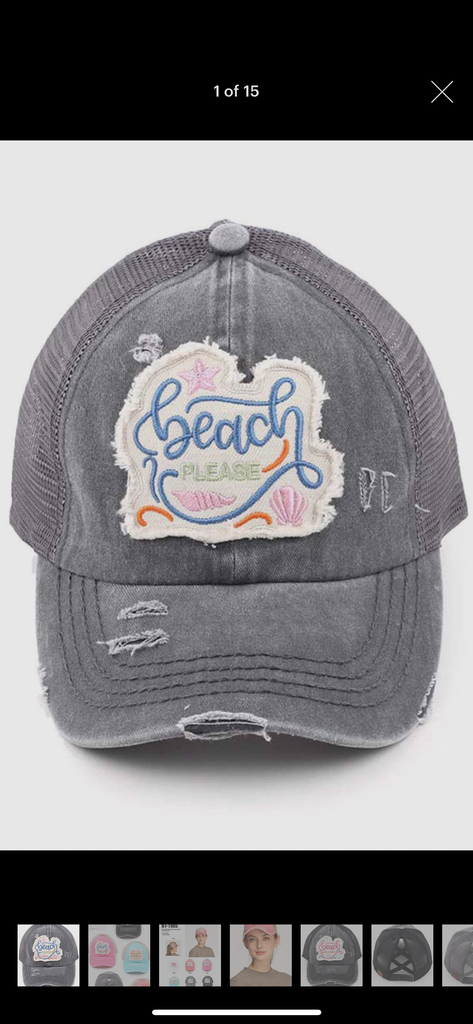 C.C. Beach Please Cap