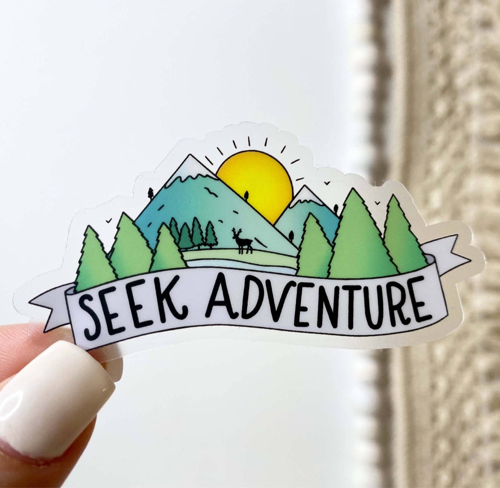 Seek Adventure Outdoors Sticker