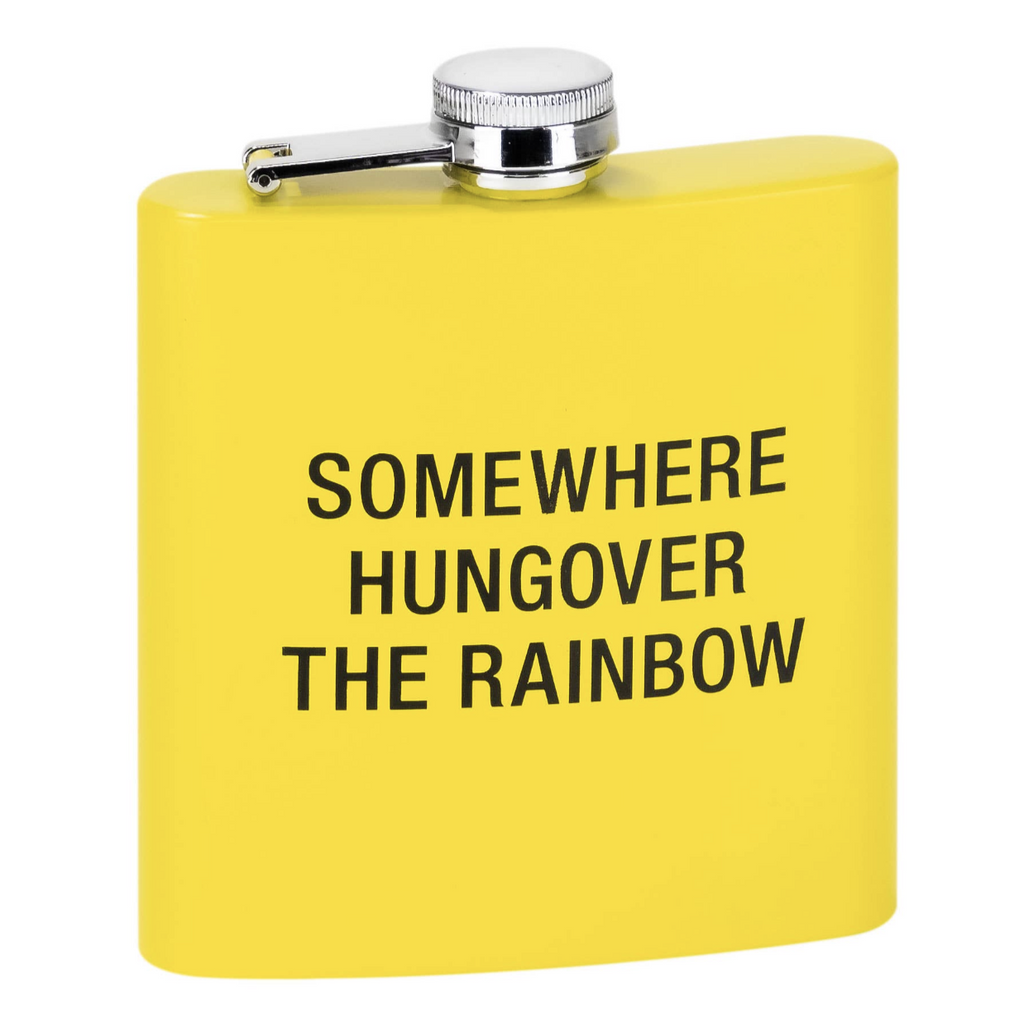 Somewhere Hungover The Rainbow Metal Flask