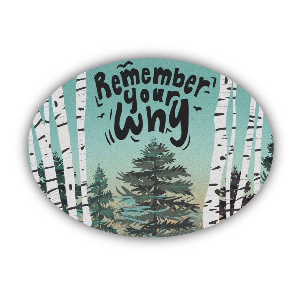 Remember Your Why sticker