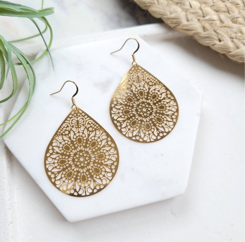 Camilla 18k Gold Plated Earrings