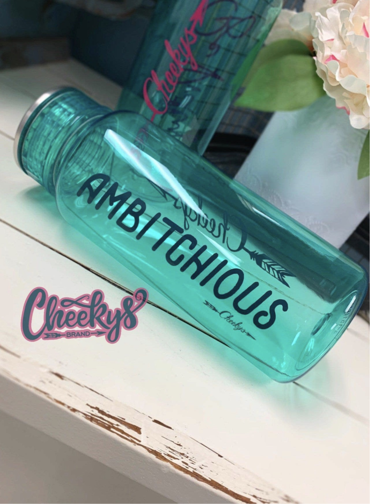 Ambitchious Blue/Green Water Bottle